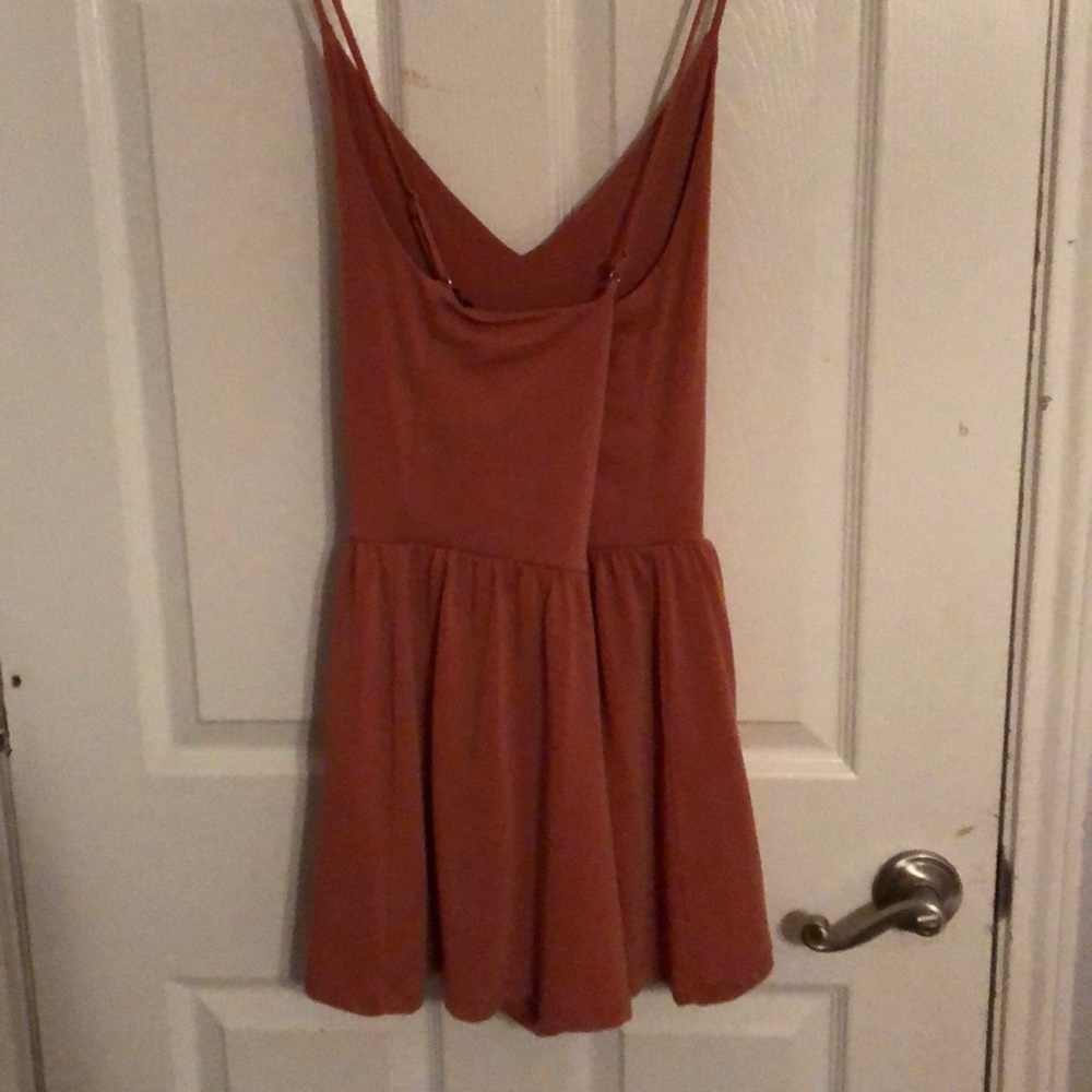 coral romper - Picture 2 of 2